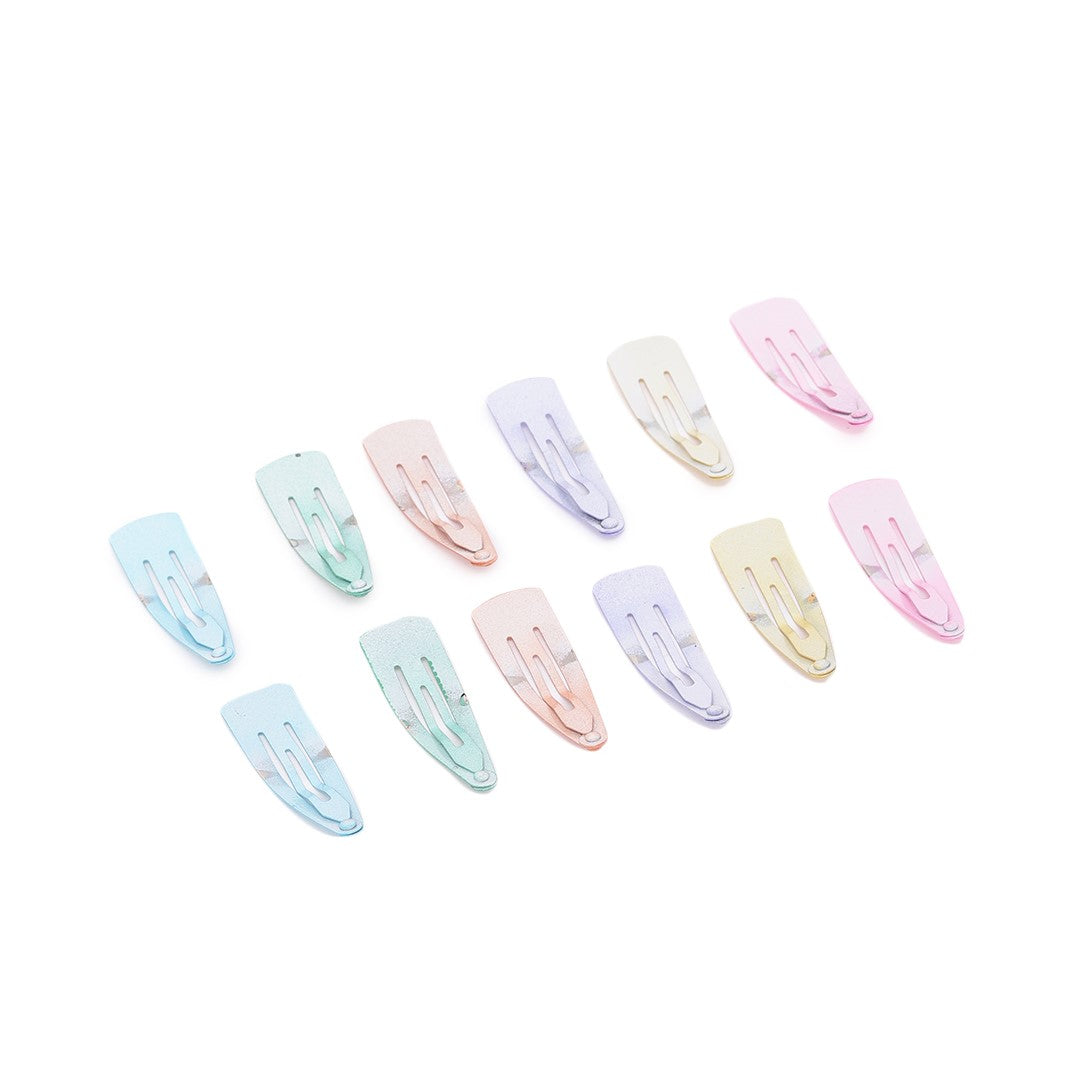 Laida Girls Set of 48 Embellished Tic Tac Hair Clip