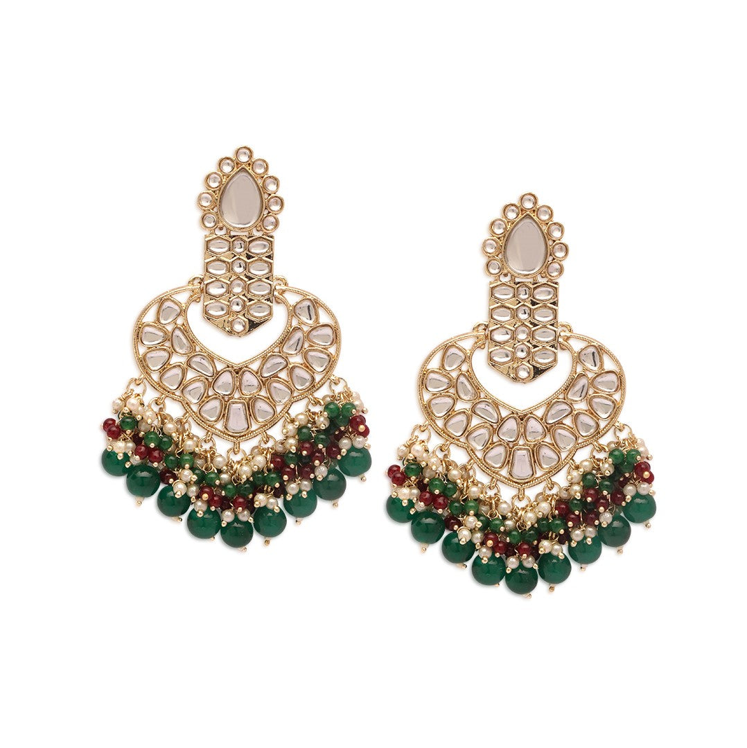 Gold Plated Classic Chandbalis Earrings