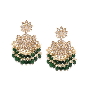 Gold-Plated Classic Chandbalis Earrings