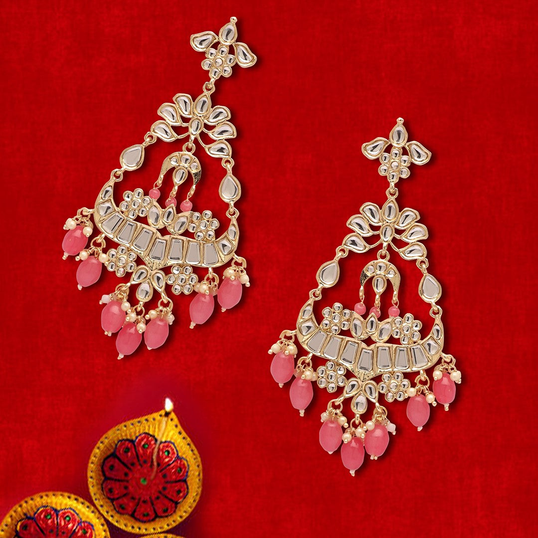 Laida Gold Plated Classic Drop Earrings