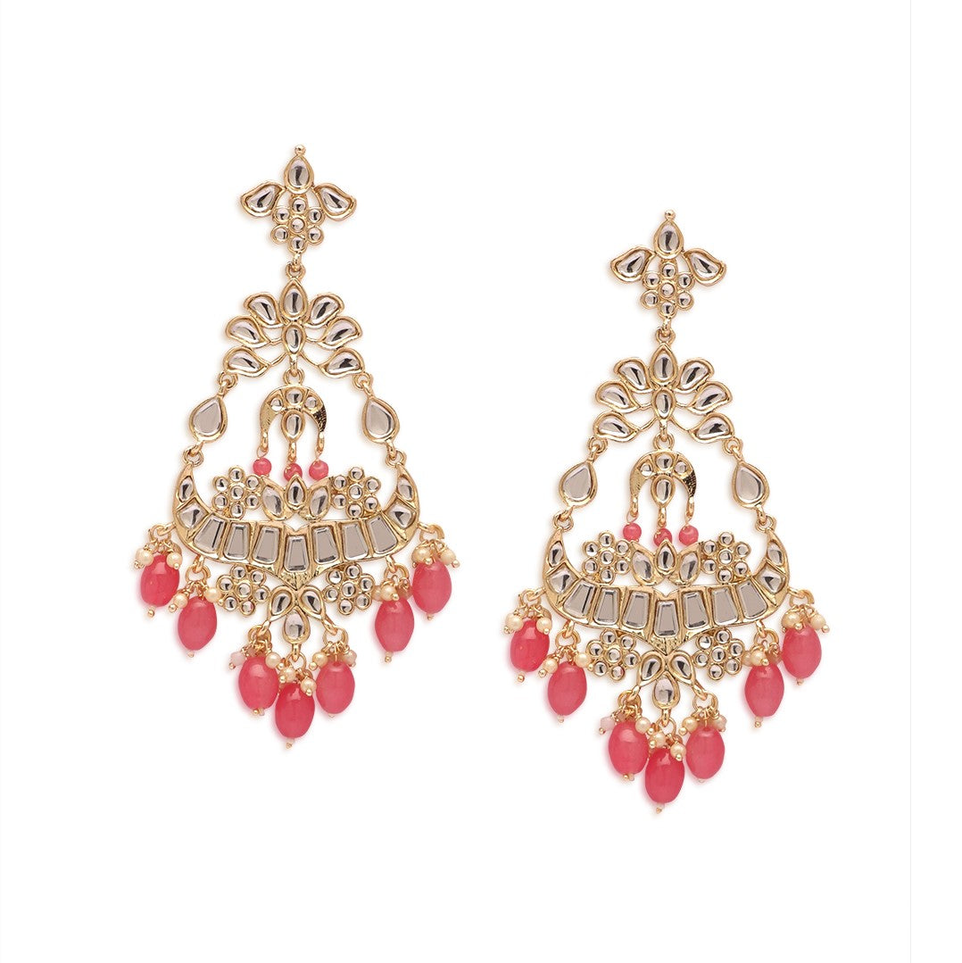 Gold Plated Classic Drop Earrings