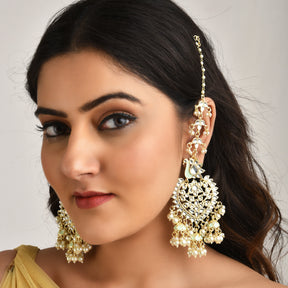 Gold-Plated Classic Chandbalis Earrings