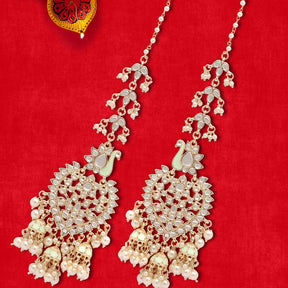 Gold-Plated Classic Chandbalis Earrings