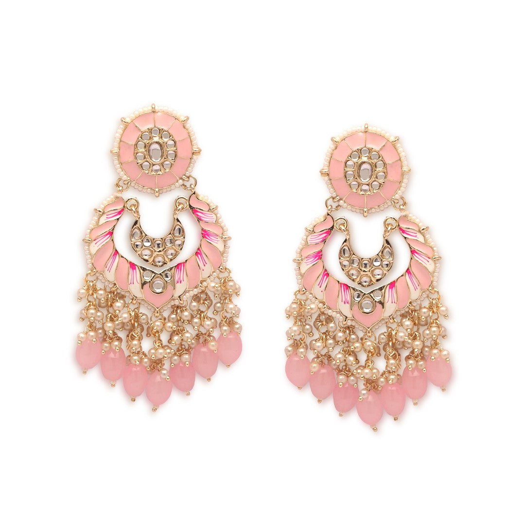 Gold-Plated Classic Chandbalis Earrings