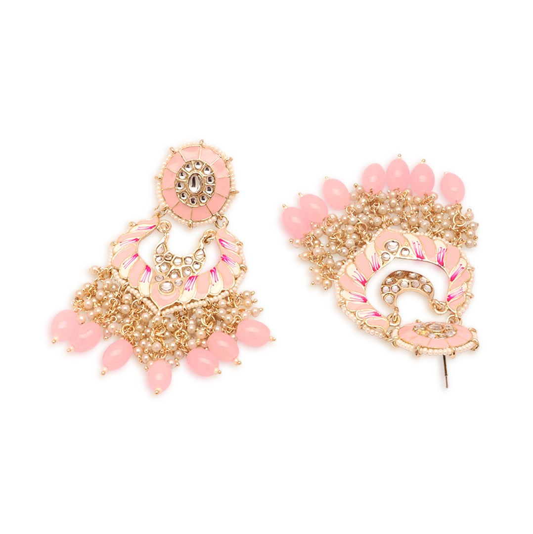 Gold-Plated Classic Chandbalis Earrings