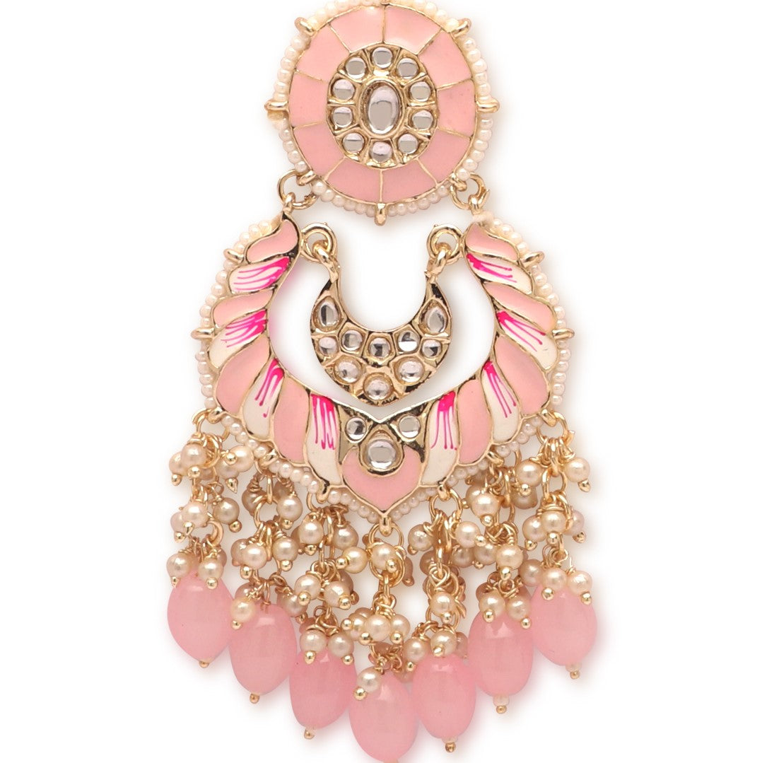 Gold-Plated Classic Chandbalis Earrings