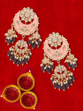 Gold-Plated Classic Chandbalis Earrings