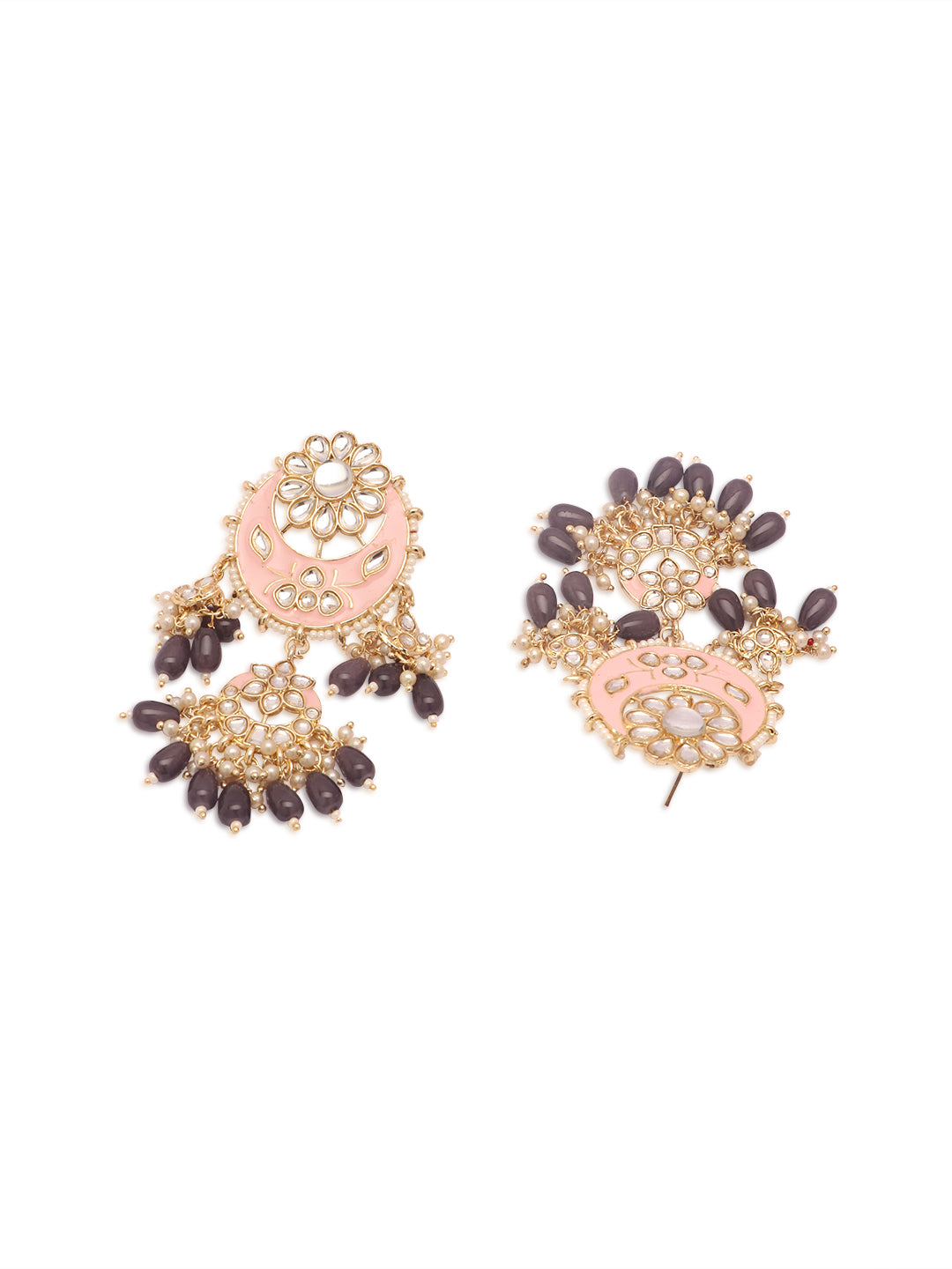 Gold-Plated Classic Chandbalis Earrings