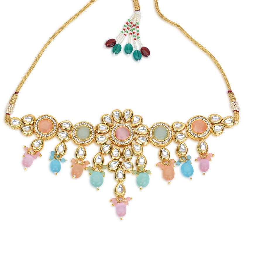 Diksha Multicolor Choker Jewellery Set