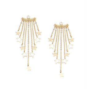 Gold Plated Classic Drop Earrings