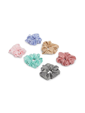 Laida Women Multicoloured Set of 6 Ponytail Holders