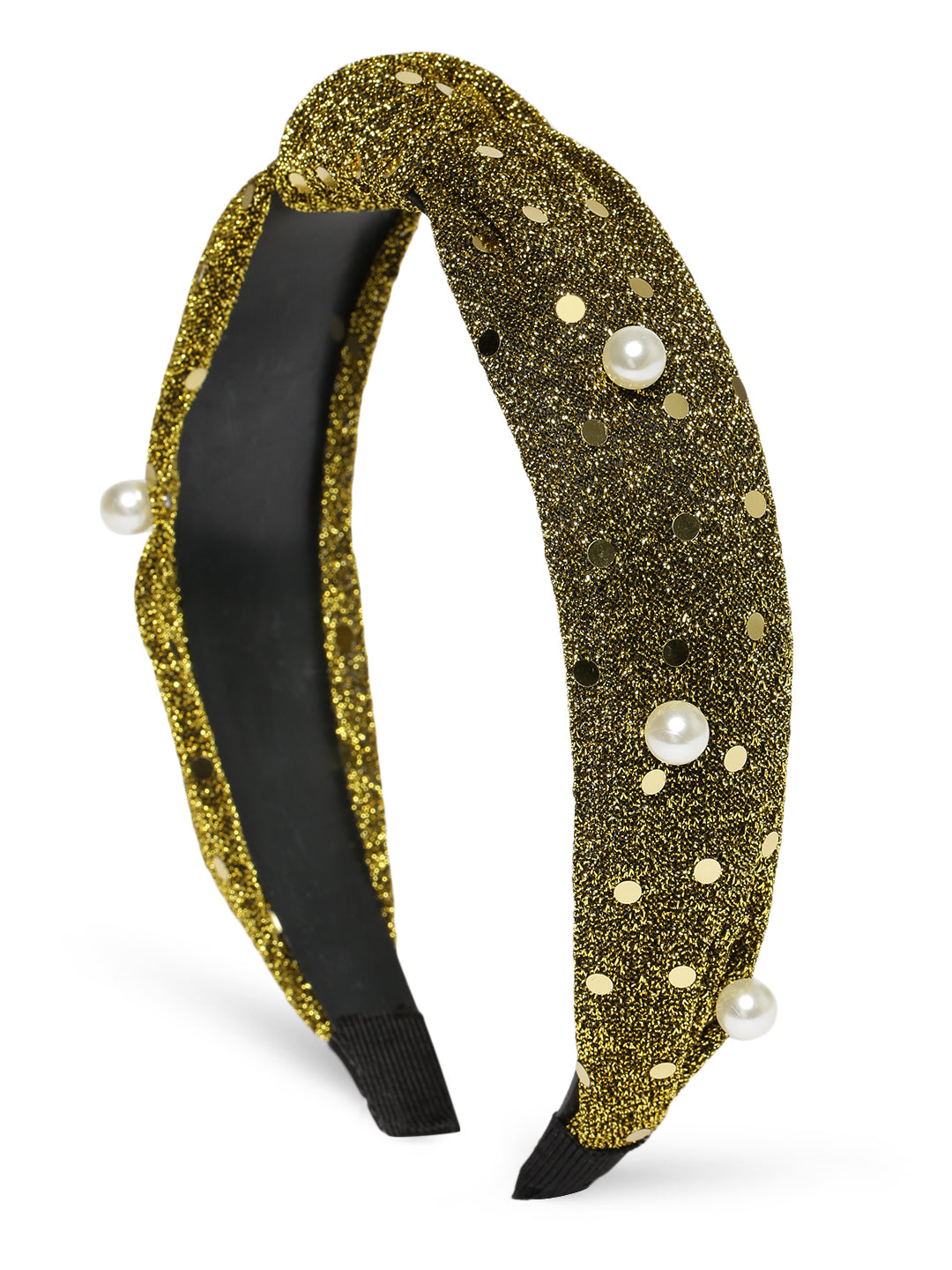 Laida Women Gold-Toned Embellished Hairband