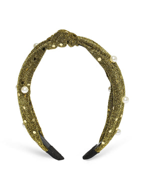 Laida Women Gold-Toned Embellished Hairband