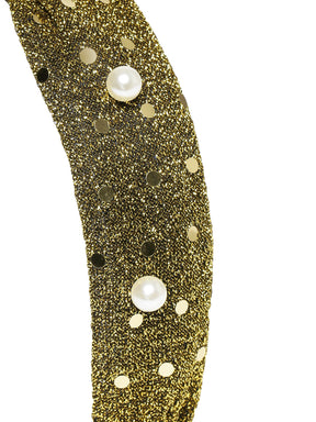 Laida Women Gold-Toned Embellished Hairband